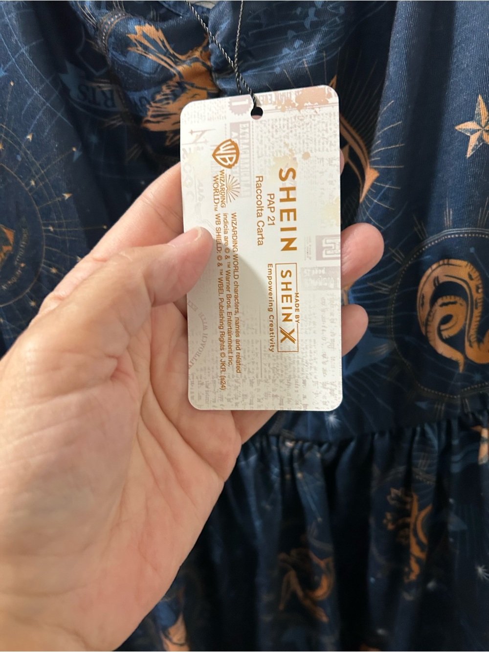 Shein Harry Potter Print Dress NWT - Picture 4 of 9